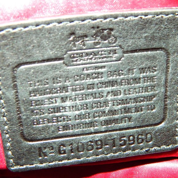 Coach Leather Satchel - Picture 10 of 12